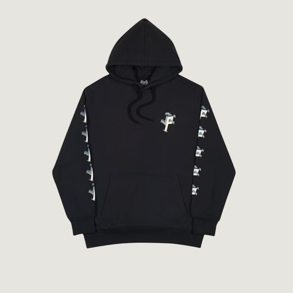 Palace Skateboards P Man Hood Hoodie Black Small